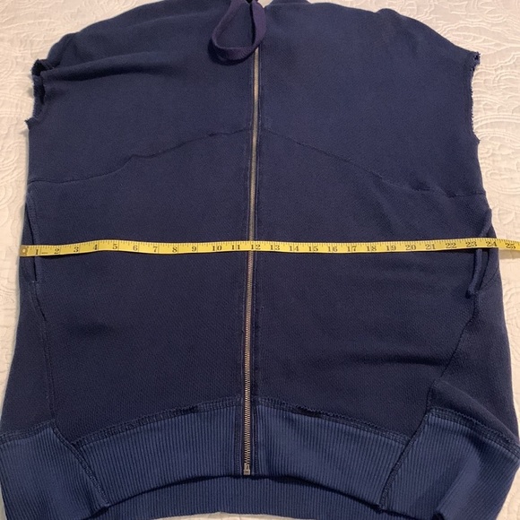 NEW Free People Zip Up Duster Hoodie Size Medium - Picture 15 of 16